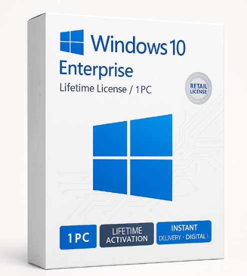 Picture of Windows 10 Enterprise 1 PC Lifetime Validity